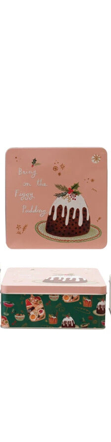 Embossed Tin Lid & Holiday Treats