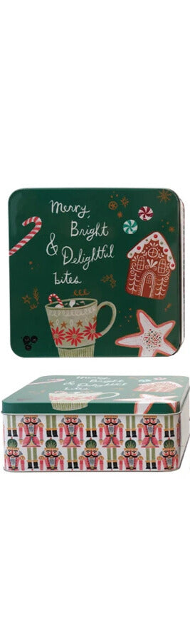 Embossed Tin Lid & Holiday Treats