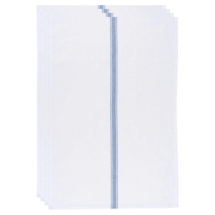 Brooklyn Stripe Delft Blue Dishtowels