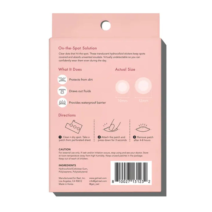 Rael Beauty - Miracle Patch Invisible Spot Cover Pimple Patch