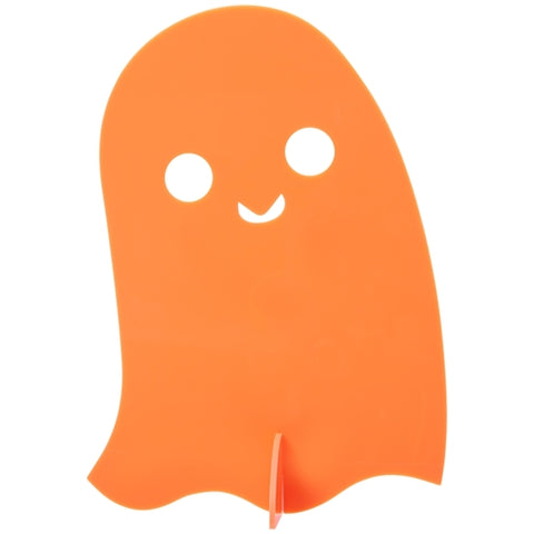 Orange Acrylic Ghost - Large