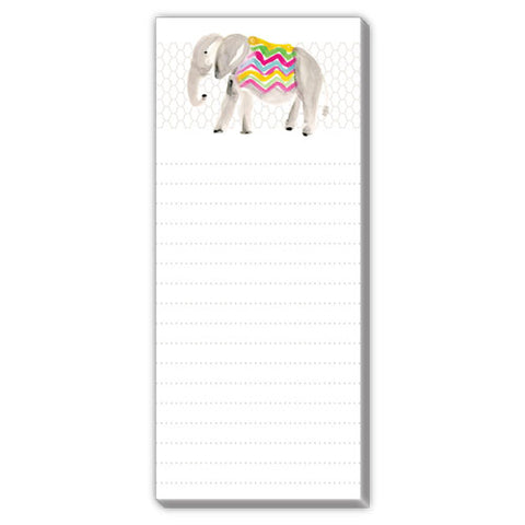 Rosanne Beck - Chevron Elephant Skinny Notepad