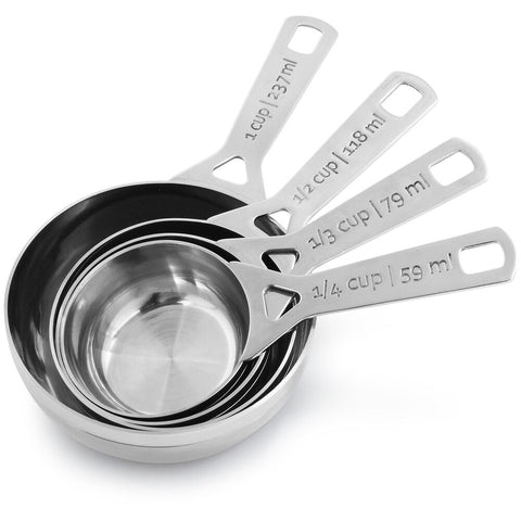 Le Creuset - Stainless Steel 4-Piece Measuring Cups