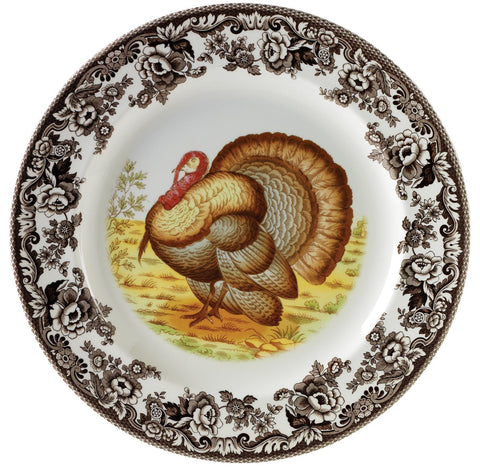 Spode - Woodland Round Platter - Turkey