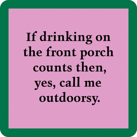 Drinks on Me - Coaster - Outdoorsy