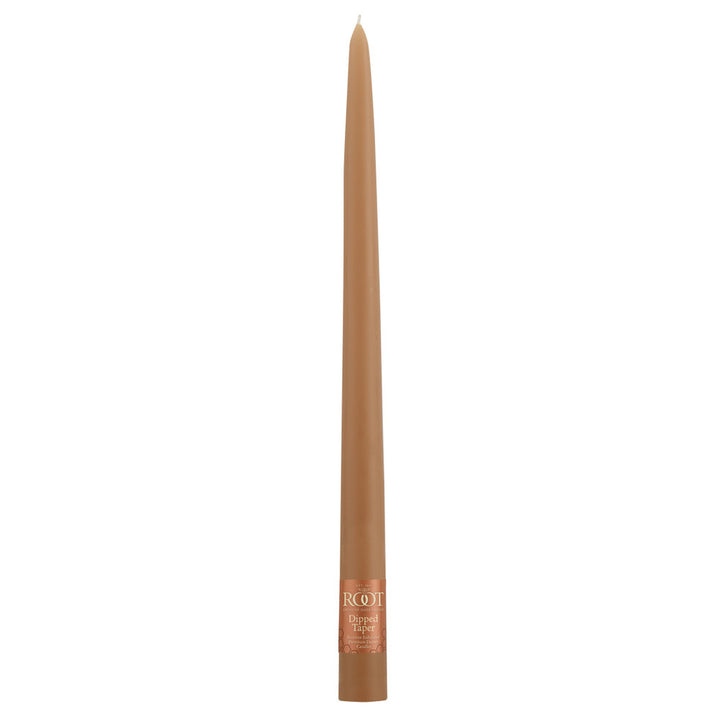 Root Candles - 12" Dipped Taper Candle - Beeswax
