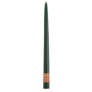 Root Candles - 12" Dipped Taper Candle - Dark Green