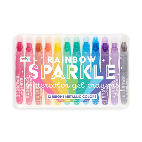 Ooly - Rainbow Sparkle Watercolor Gel Crayons