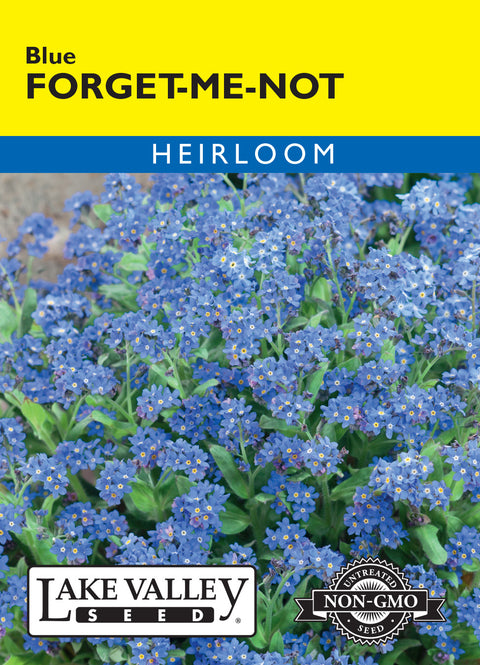 Lake Valley Seed - Blue Heirloom Forget-Me-Not