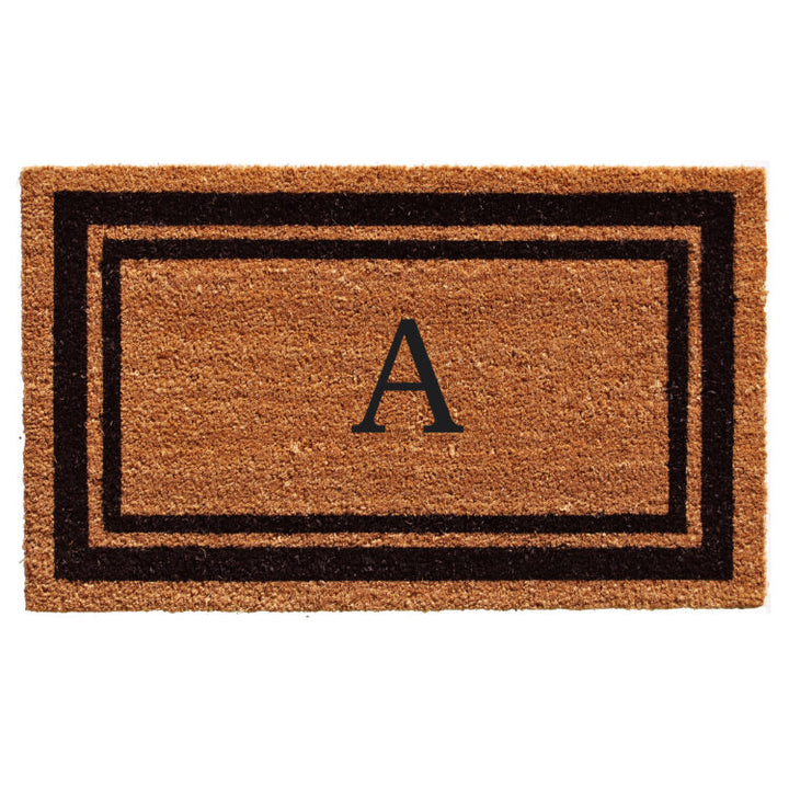 Calloway Mills Monogram Border Coir Mat