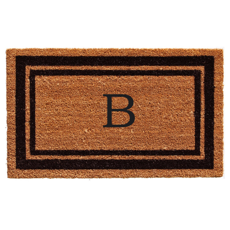 Calloway Mills Monogram Border Coir Mat