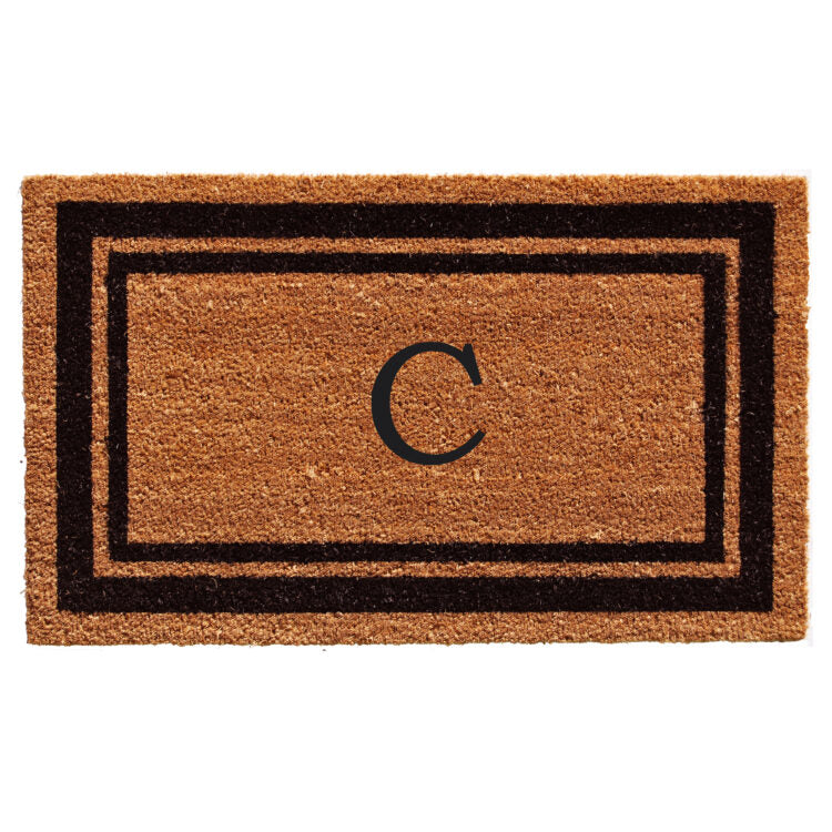 Calloway Mills Monogram Border Coir Mat