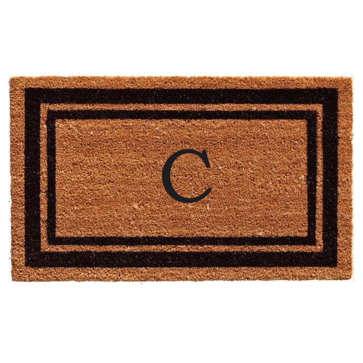 Calloway Mills Monogram Border Coir Mat