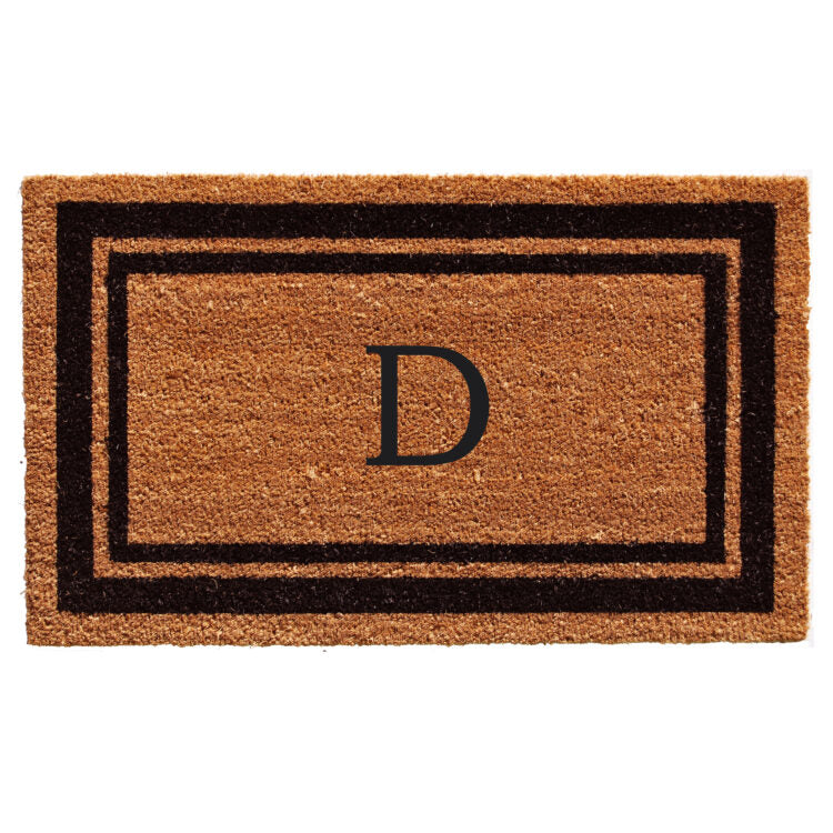 Calloway Mills Monogram Border Coir Mat