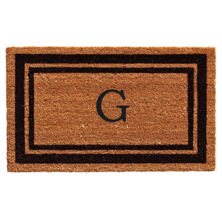 Calloway Mills Monogram Border Coir Mat