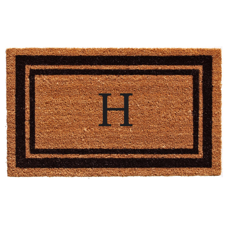 Calloway Mills Monogram Border Coir Mat