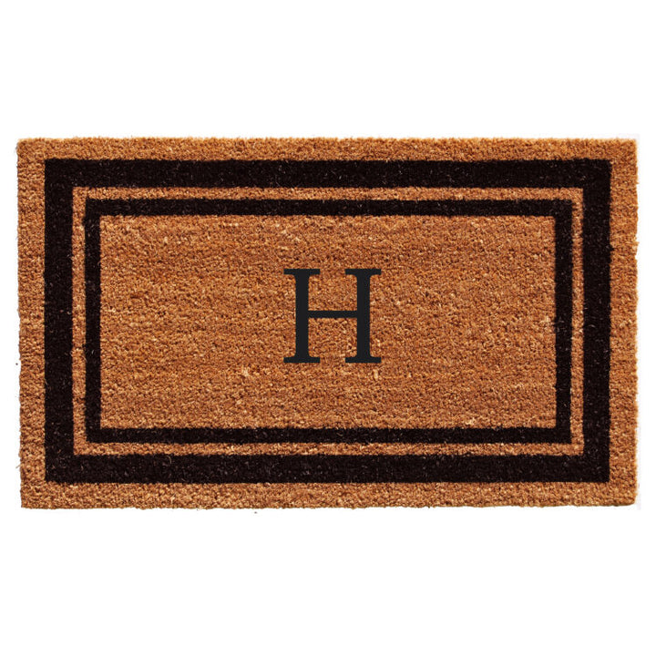 Calloway Mills Monogram Border Coir Mat