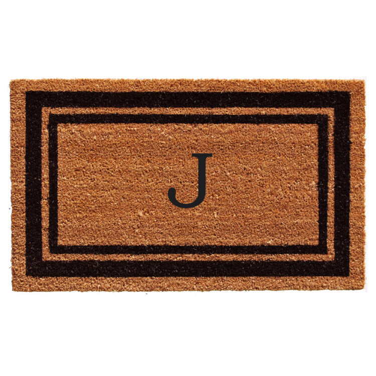 Calloway Mills Monogram Border Coir Mat