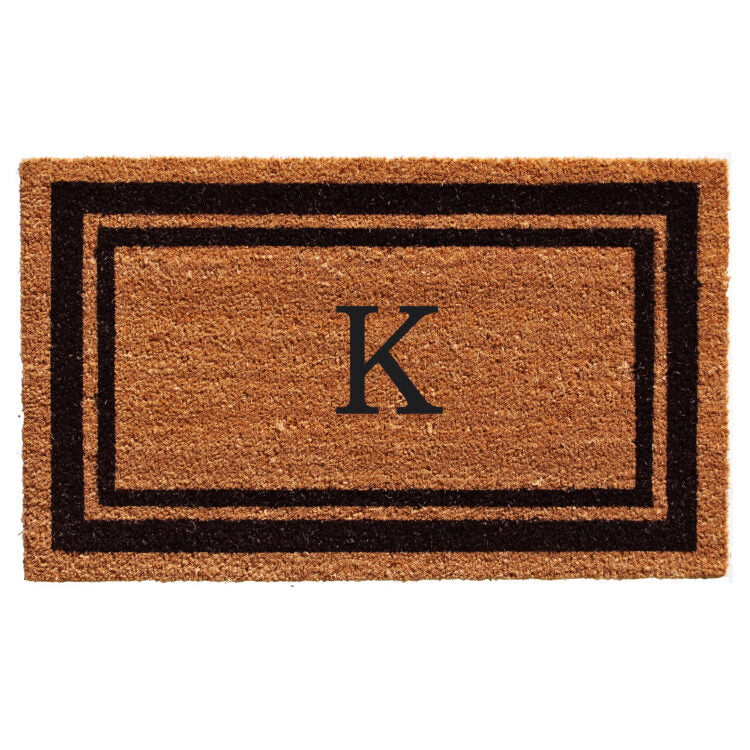 Calloway Mills Monogram Border Coir Mat