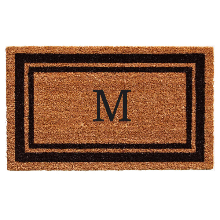 Calloway Mills Monogram Border Coir Mat