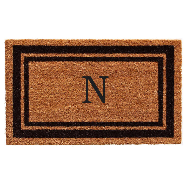 Calloway Mills Monogram Border Coir Mat
