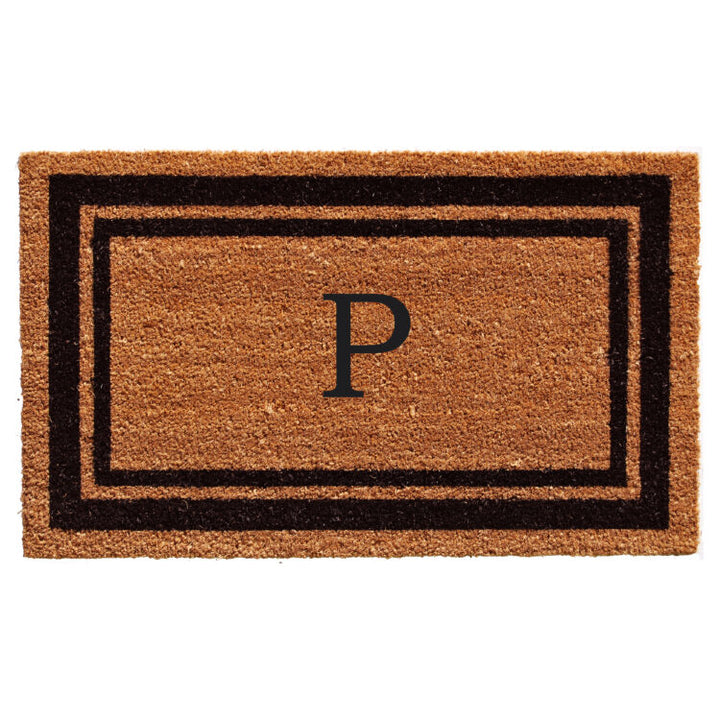 Calloway Mills Monogram Border Coir Mat