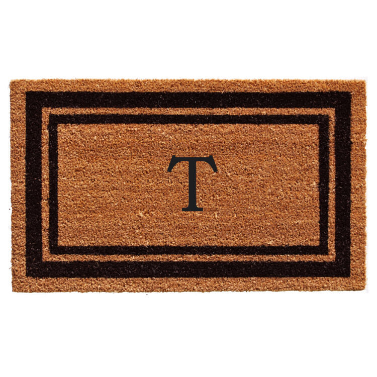 Calloway Mills Monogram Border Coir Mat