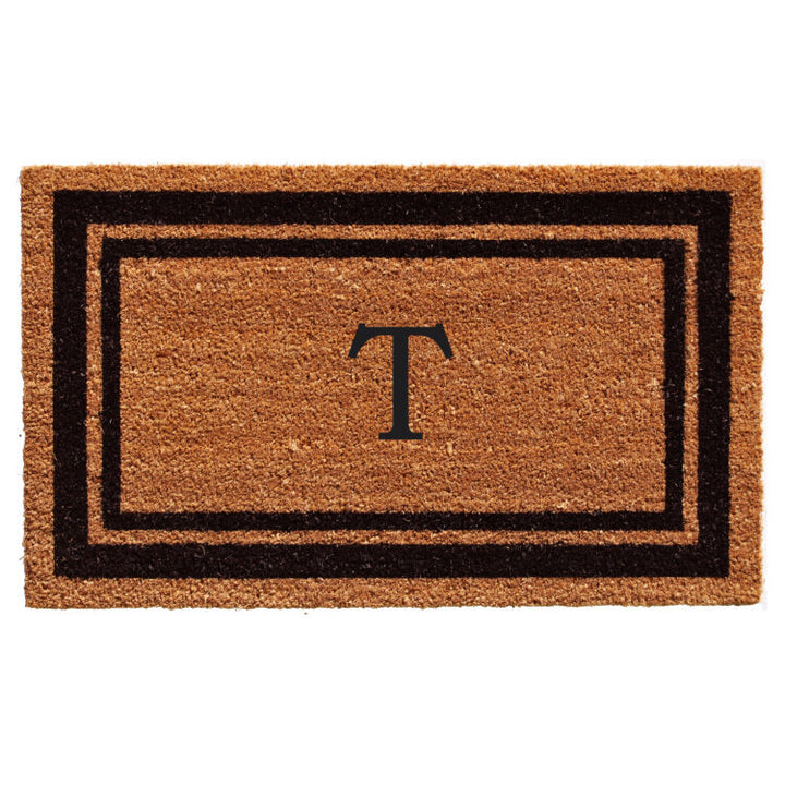 Calloway Mills Monogram Border Coir Mat
