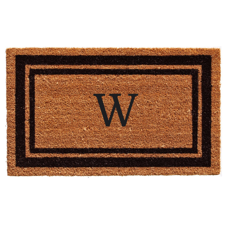 Calloway Mills Monogram Border Coir Mat