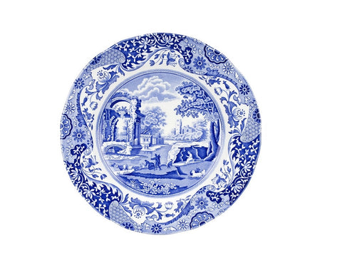 Spode - Dinner Plate - Blue Italian