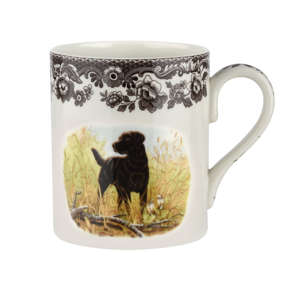 Spode - Woodland Coffee Mug –  Black Labrador Retriever