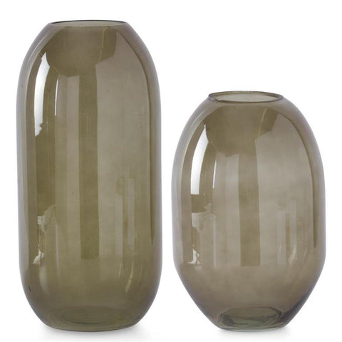 Domed Green Vase