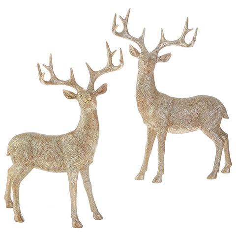 Holiday Gilded Deer - Assorted