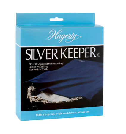 Hagerty 4 by 4 Silver And Gold Zippered Jewelry Keeper 