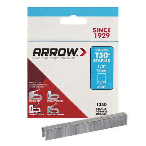 Arrow - Flat Crown Heavy Duty Staples