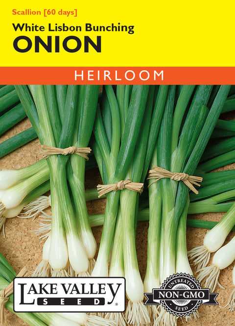 Lake Valley Seed - White Lisbon Bunching Onion