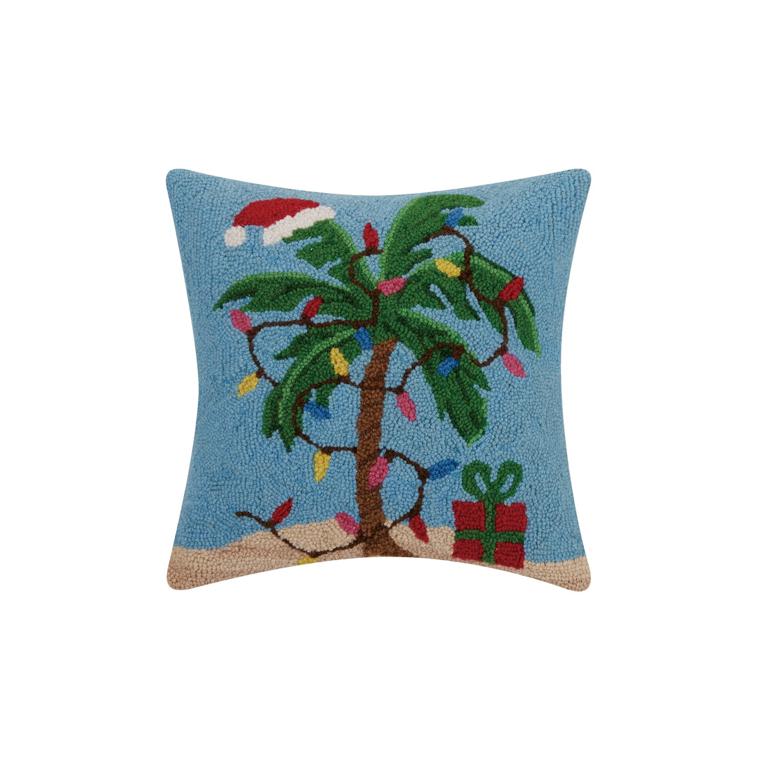 Peking Handicrafts Palm Tree With Lights Hook Pillow