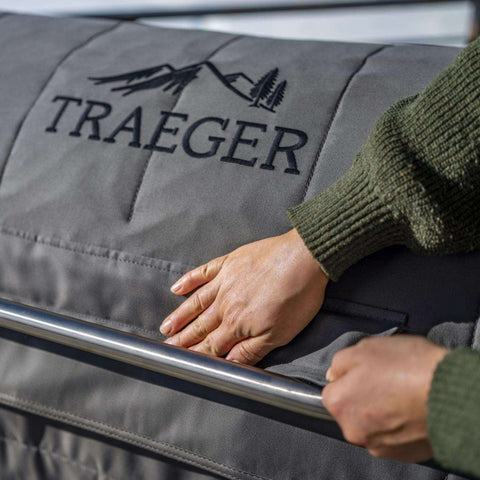 Traeger - Pro 34 Series Grill Insulation Blanket - Gray