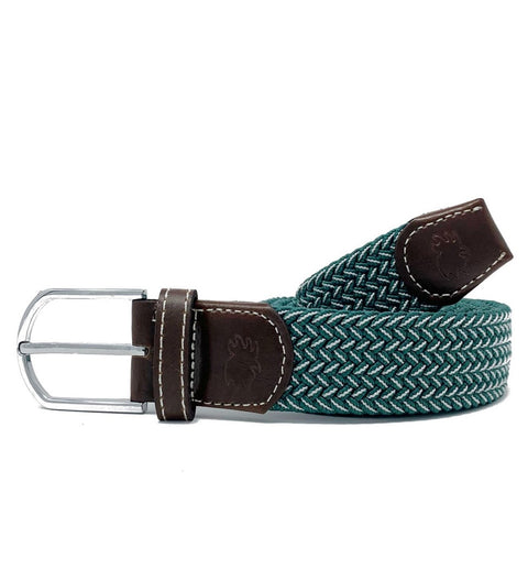 Roostas - Two Toned Woven Elastic Stretch Belt - Bandon
