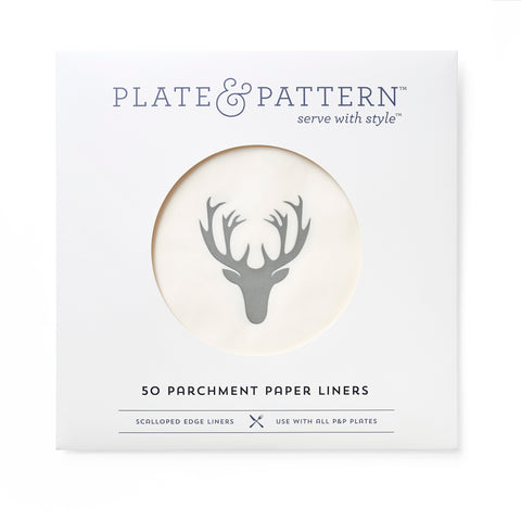 Plate & Pattern - Paper Liners - Oh Deer