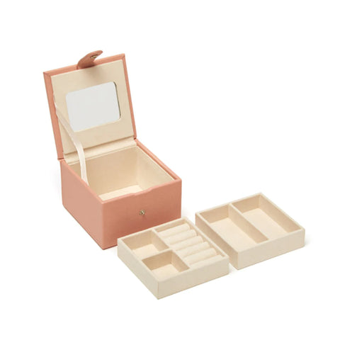 Jodi 2-Tray Jewelry Box - Pink