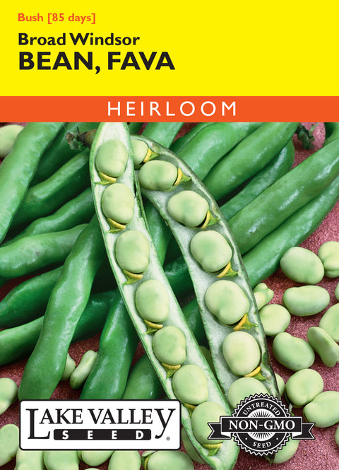 Lake Valley Seed - Broad Windsor Heirloom Fava Bean