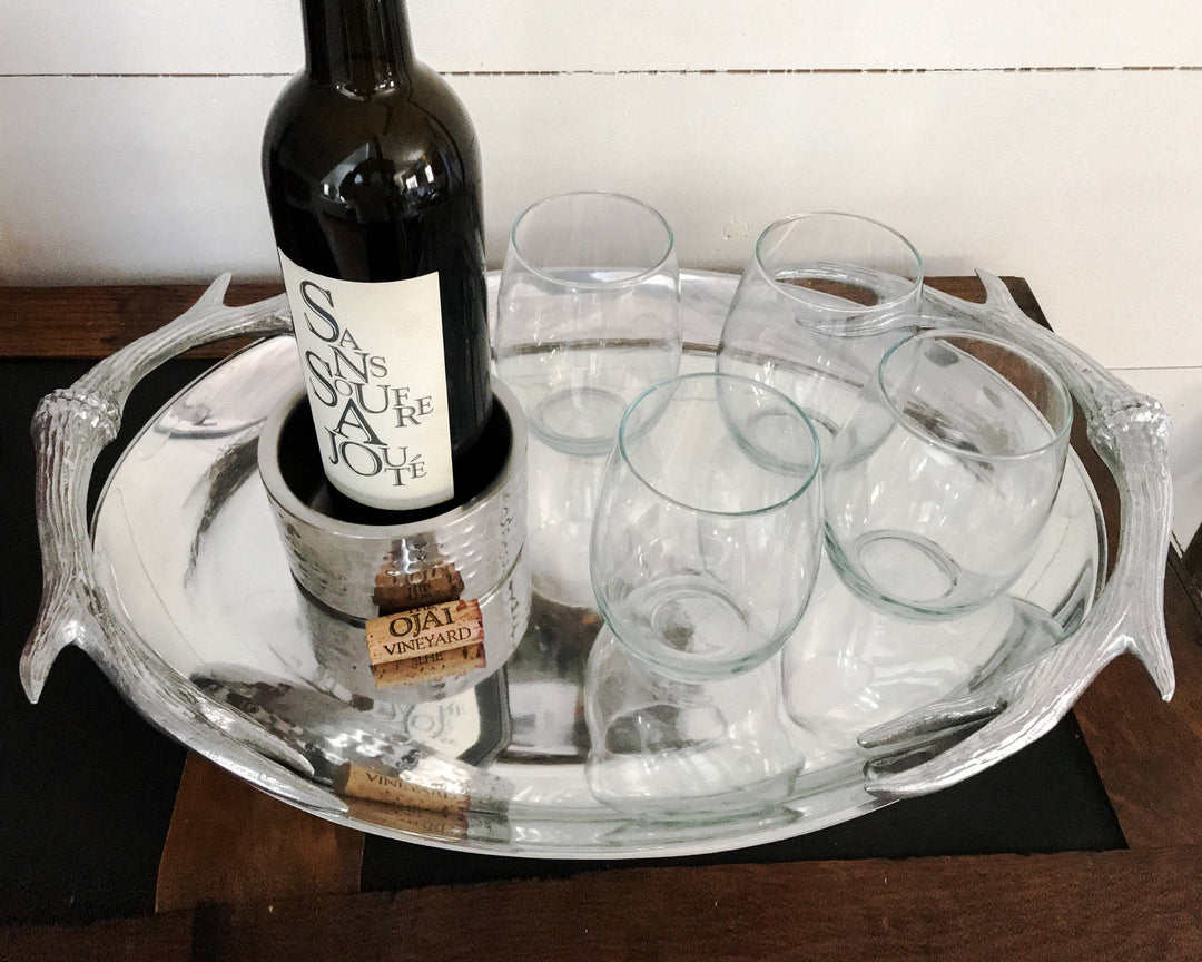 Arthur Court Antler Oval Platter