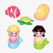 Elegant Baby - Bath Toy Squirties Set - Mermaid Party