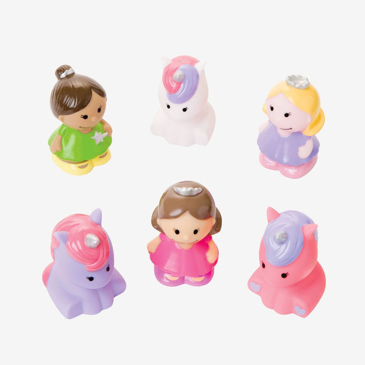 Elegant Baby Princess Party Bath Toy Squirties Set