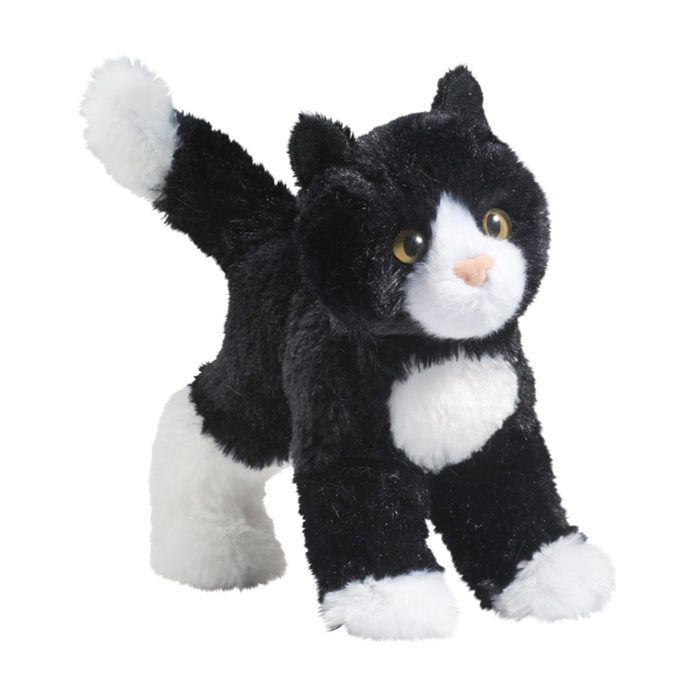 Snippy The Black & White Cat Stuffed Animal