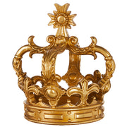 Gilded Crown With Cross