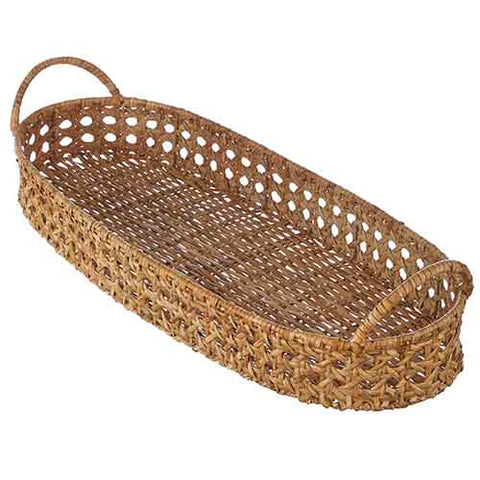 Oval Woven Tray