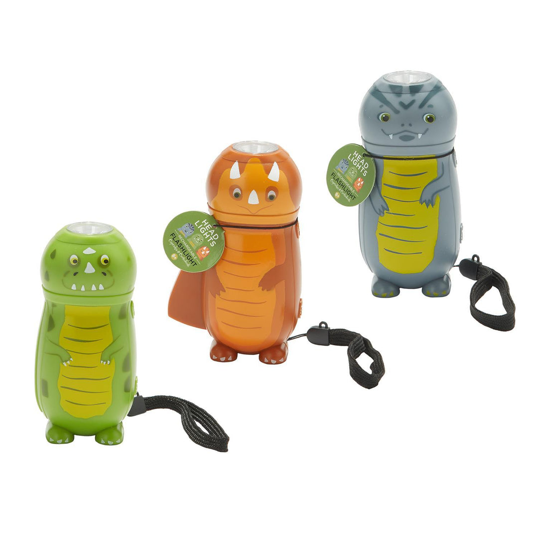 Dino Lights Rechargeable Flashlight - Assorted