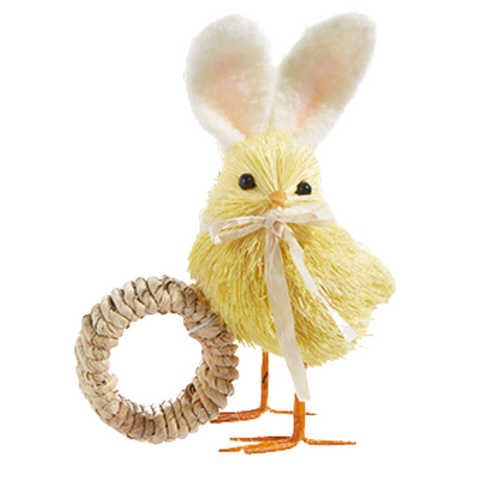 Chick with Ears Napkin Ring